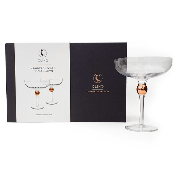 CLINQ Coupe Cocktail Glass - Set of 2