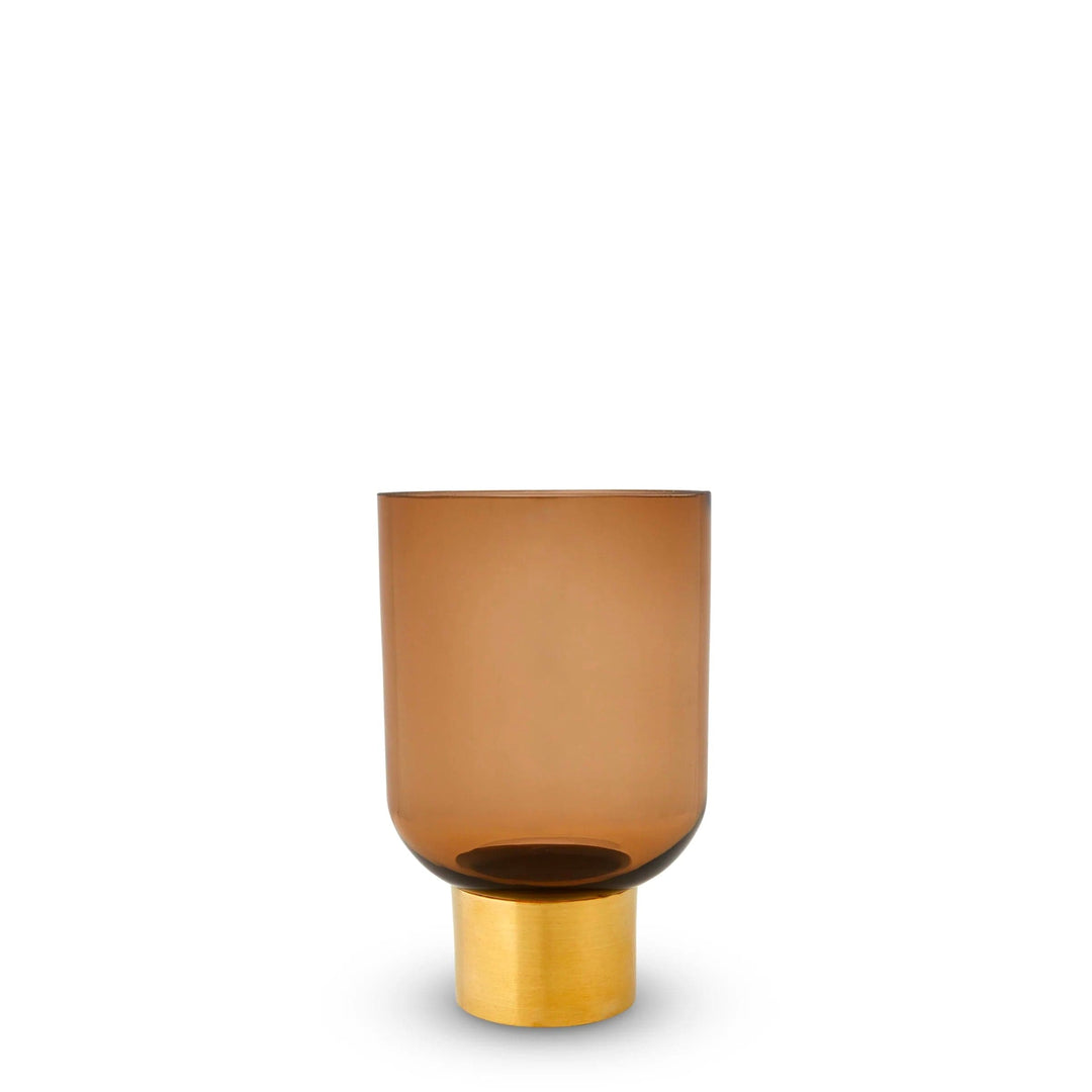Luxor Glass Vase Butterscotch