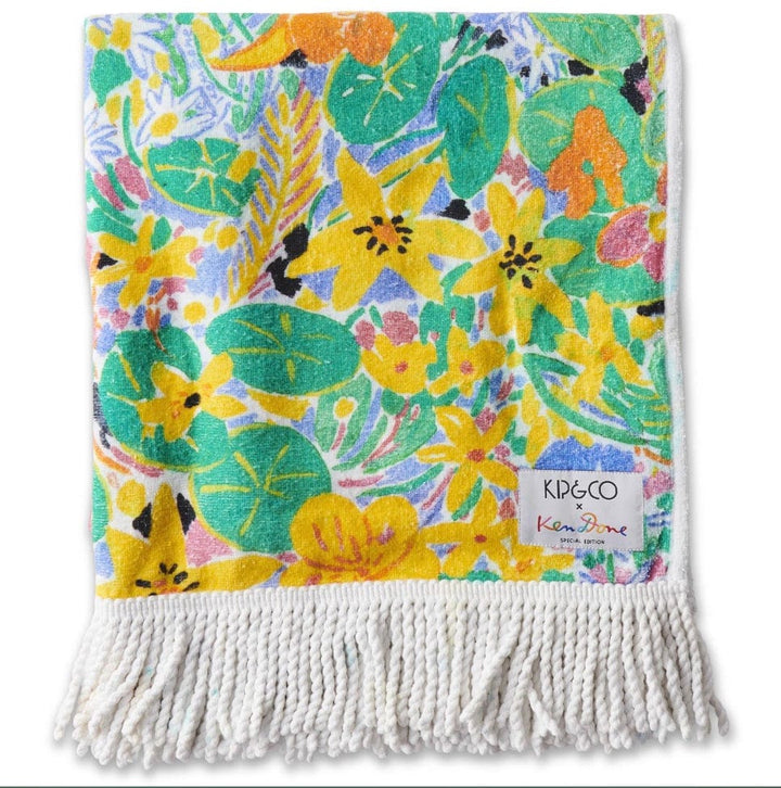 Kip & Co Ken Done Nasturtium Beach Towel