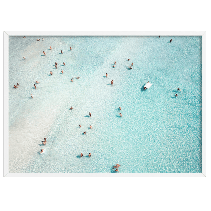 Aerial Summer Beach I - Art Print