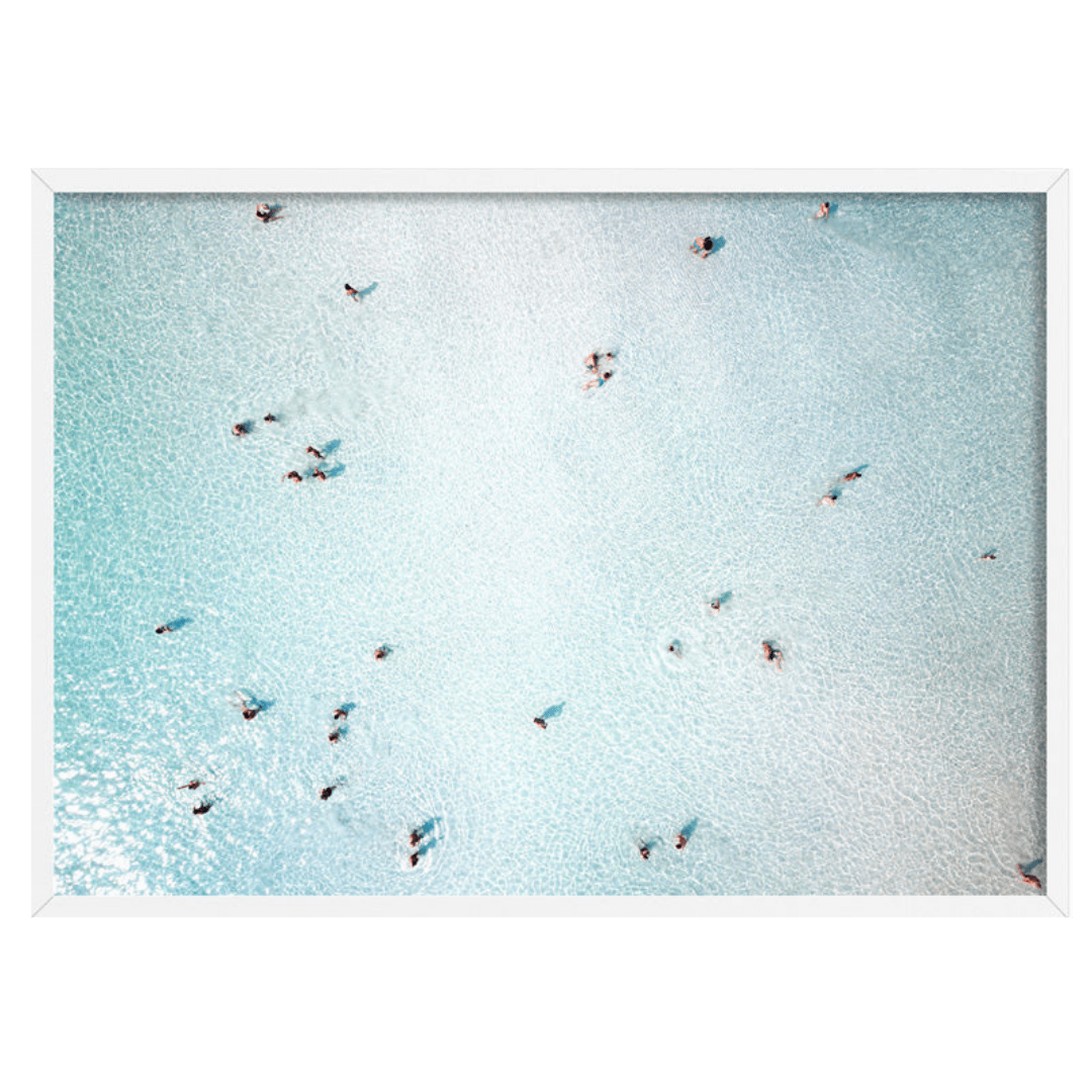 Aerial Summer Beach II - Art Print