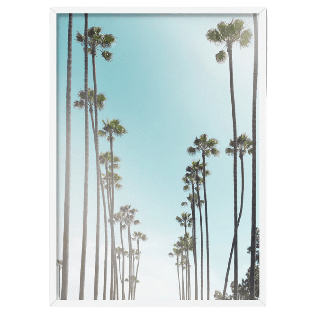Sunset Boulevard Palms - Art Print